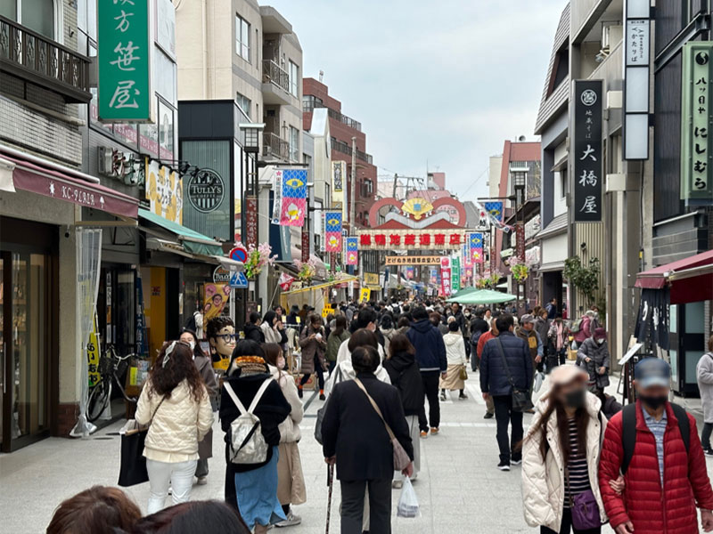 Sugamo Jizo-dori Street