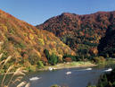 Mogami Gorge Basho Line Sightseeing (Traveling down the Mogami River by boat)_2